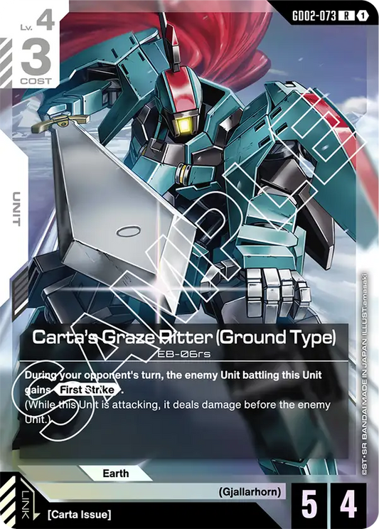 Cartas Graze Ritter Ground Type