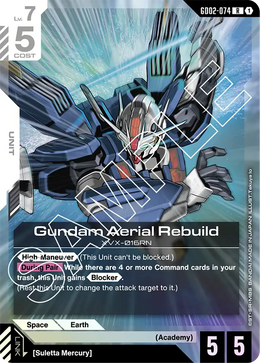 Gundam Aerial Rebuild