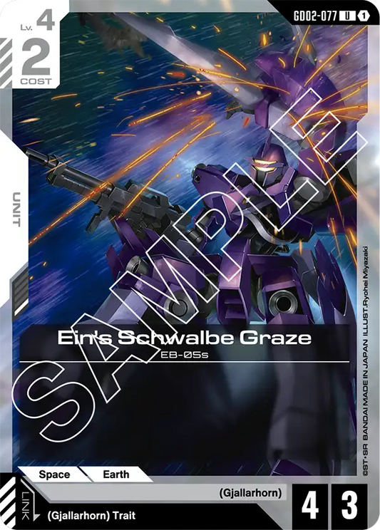 Eins Schwalbe Graze