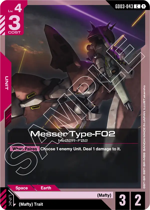 Messer Type F02