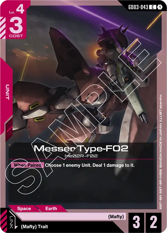 Messer Type F02