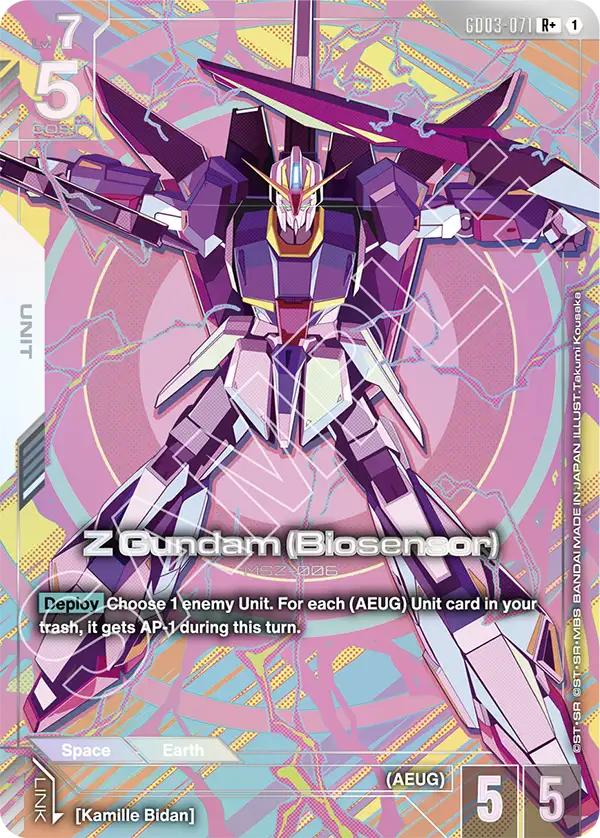 Z Gundam Biosensor 