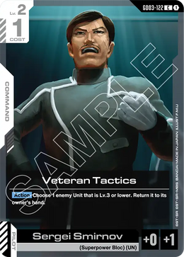 Veteran Tactics