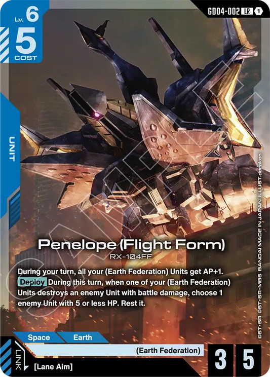 Penelope Flight Form