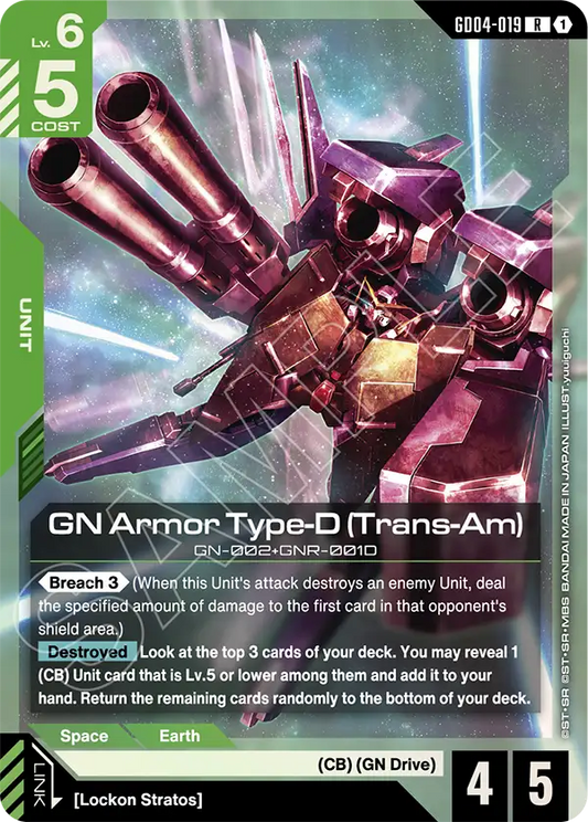 GN Armor Type D Trans Am