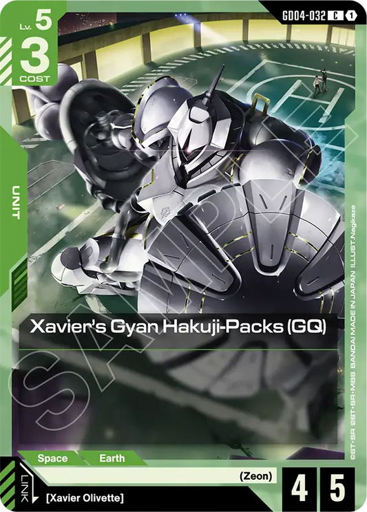 Xaviers Gyan Hakuji Packs GQ