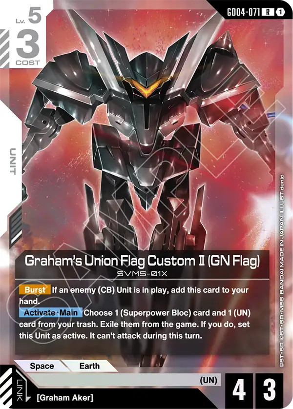 Grahams Union Flag Custom II GN Flag