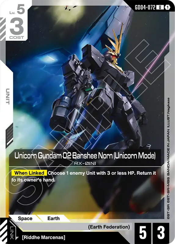 Unicorn Gundam 02 Banshee Norn Unicorn Mode