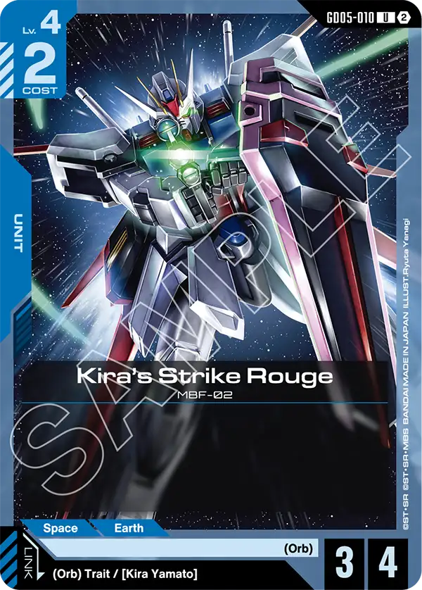 Kiras Strike Rouge GD05-010