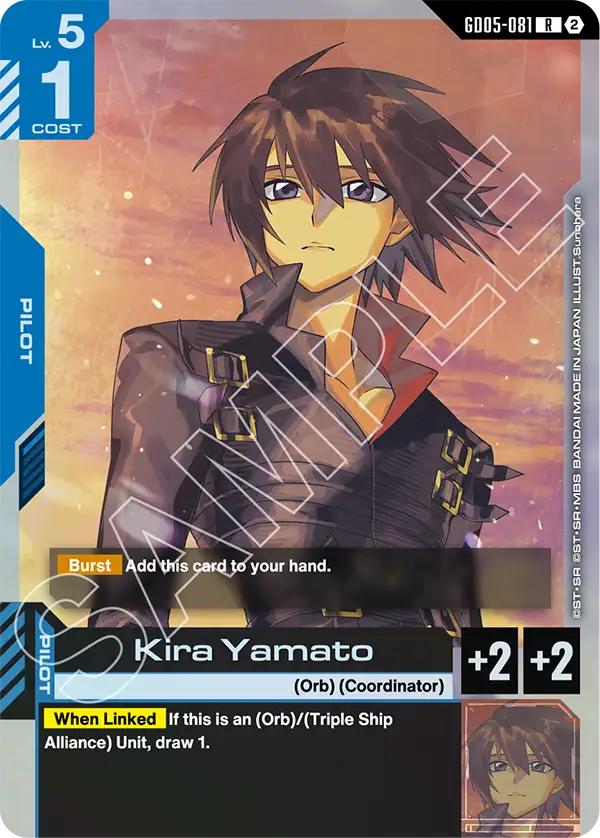 Kira Yamato  GD05-081