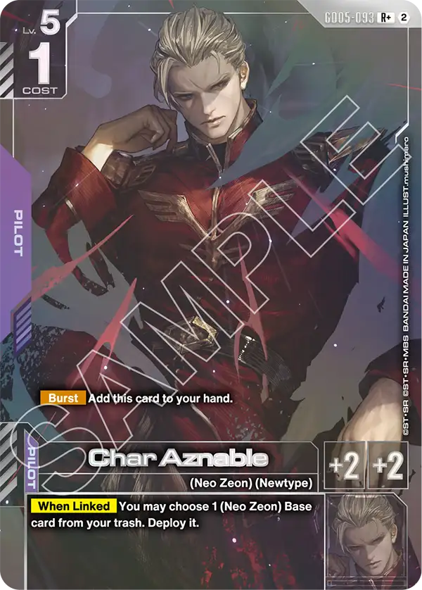 Char Aznable  GD05-093