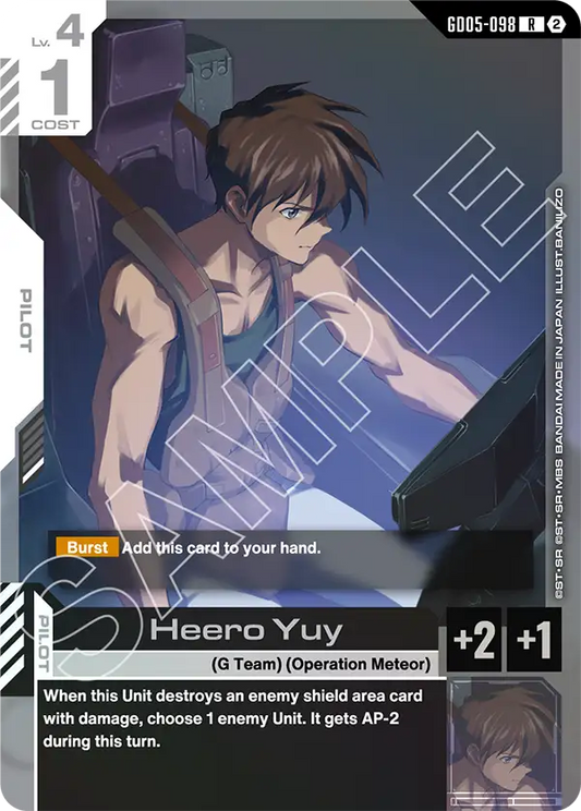 Heero Yuy  GD05-098