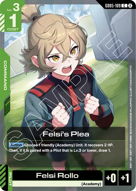 Felsis Plea GD05-109