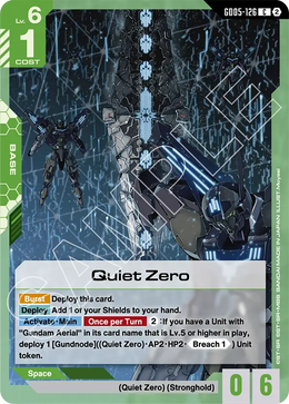 Quiet Zero GD05-126