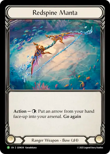Redspine Manta