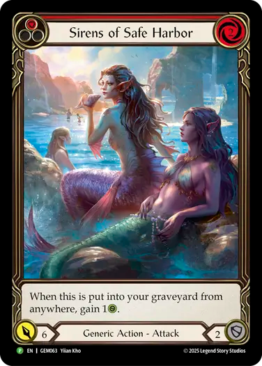 Sirens of Safe Harbor (Red)