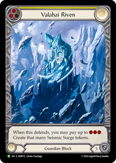 Valahai Riven (Yellow)