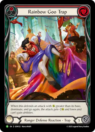 Rainbow Goo Trap (Red)