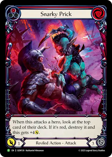 Snarky Prick (Red)