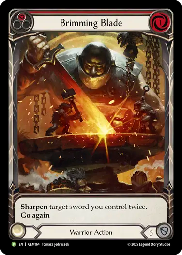 Brimming Blade (Red)