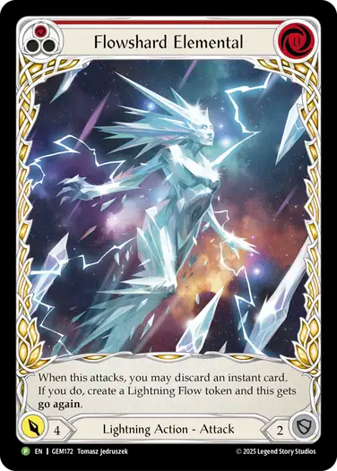 Flowshard Elemental (Red)