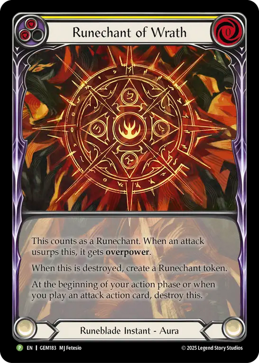Runechant of Wrath