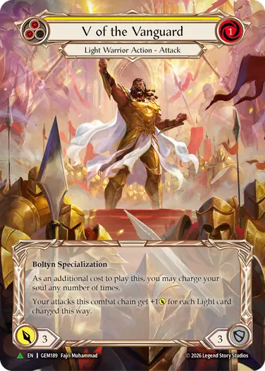 V of the Vanguard (Yellow)