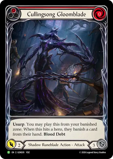 Cullingsong Gloomblade