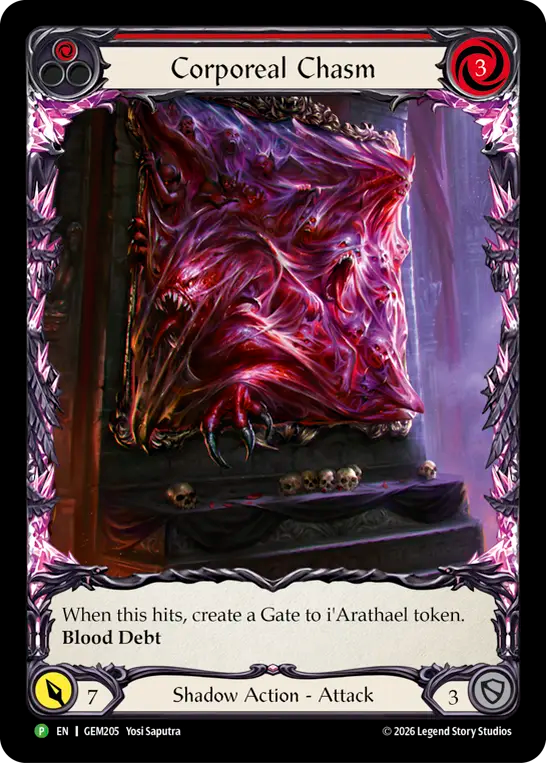 Corporeal Chasm (Red)