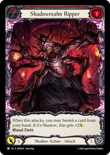 Shadowrealm Ripper (Red)
