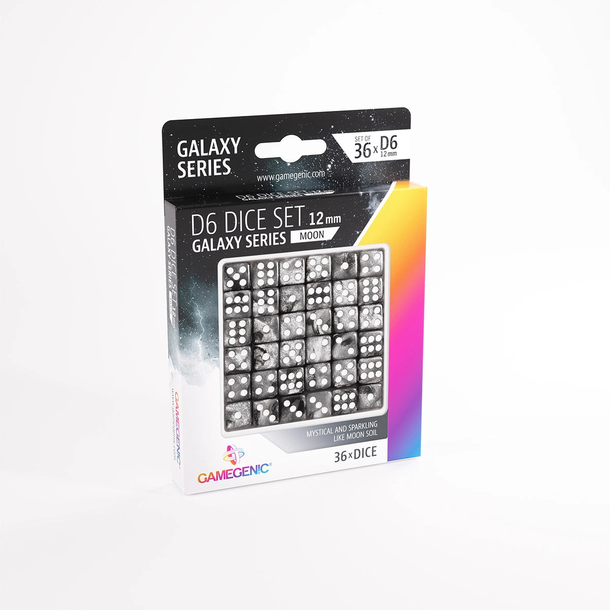 Gamegenic Galaxy Series D6 DICE SET (SET OF 36)