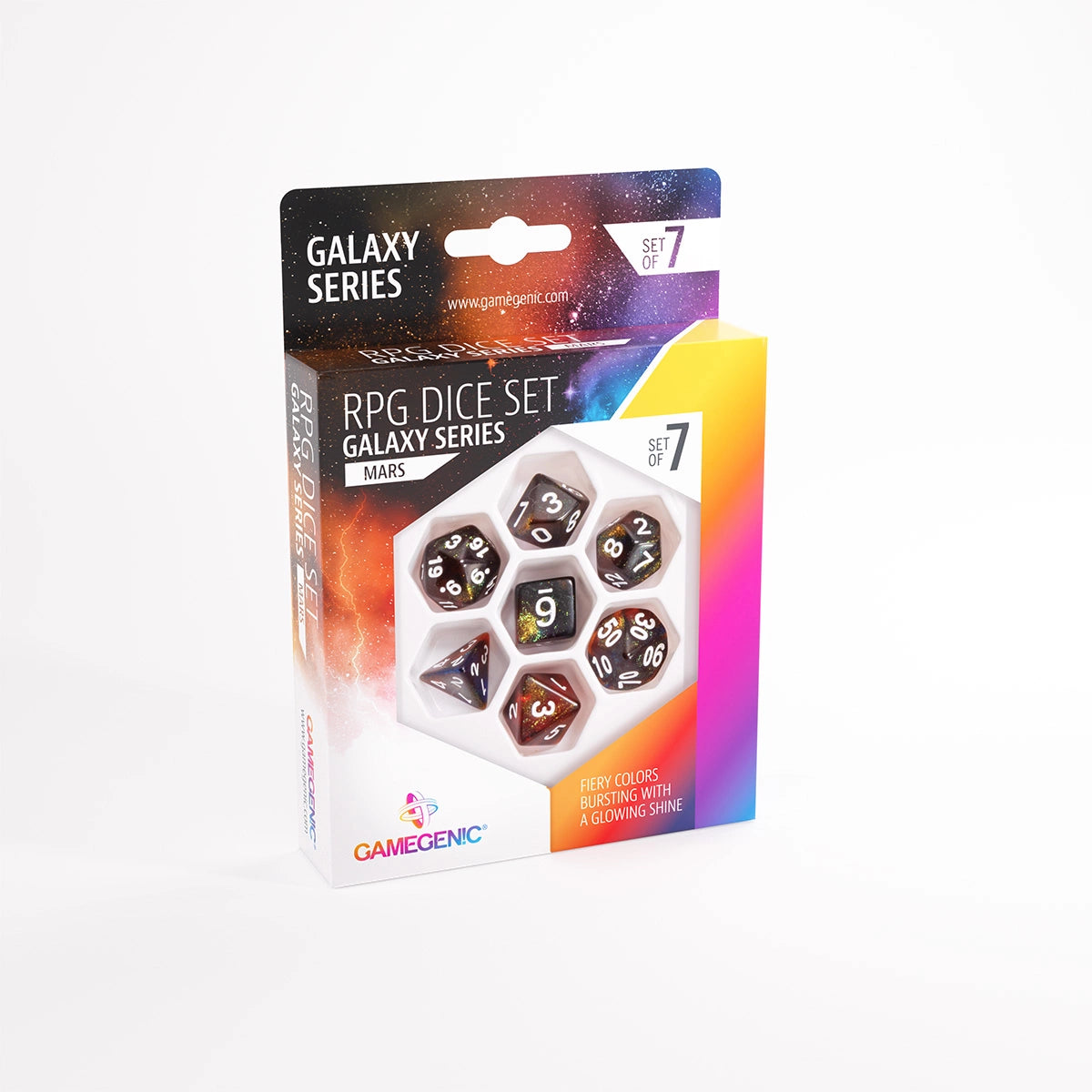 Gamegenic Galaxy Series RPG Dice Set (of 7)