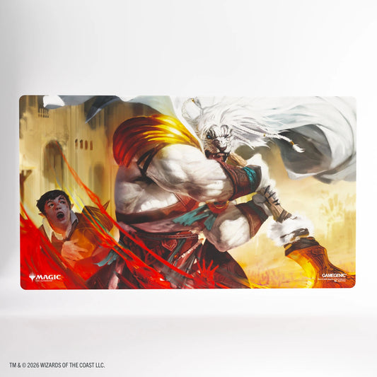 Gamegenic Magic: The Gathering Secrets of Strixhaven Prime Playmat - Ajani's Response