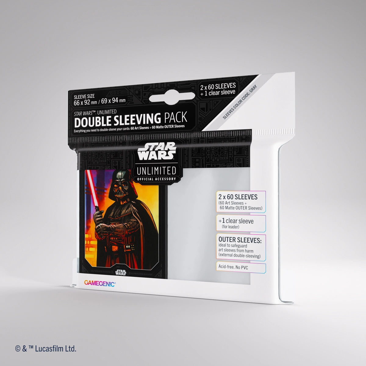 Gamegenic Star Wars : Pack illimité de doubles pochettes