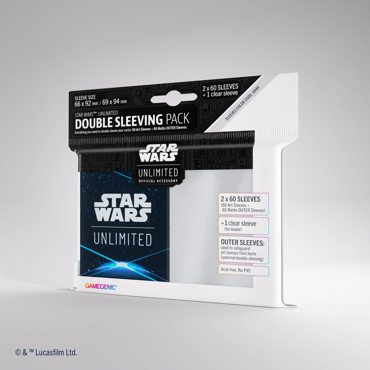 Gamegenic Star Wars : Pack illimité de doubles pochettes