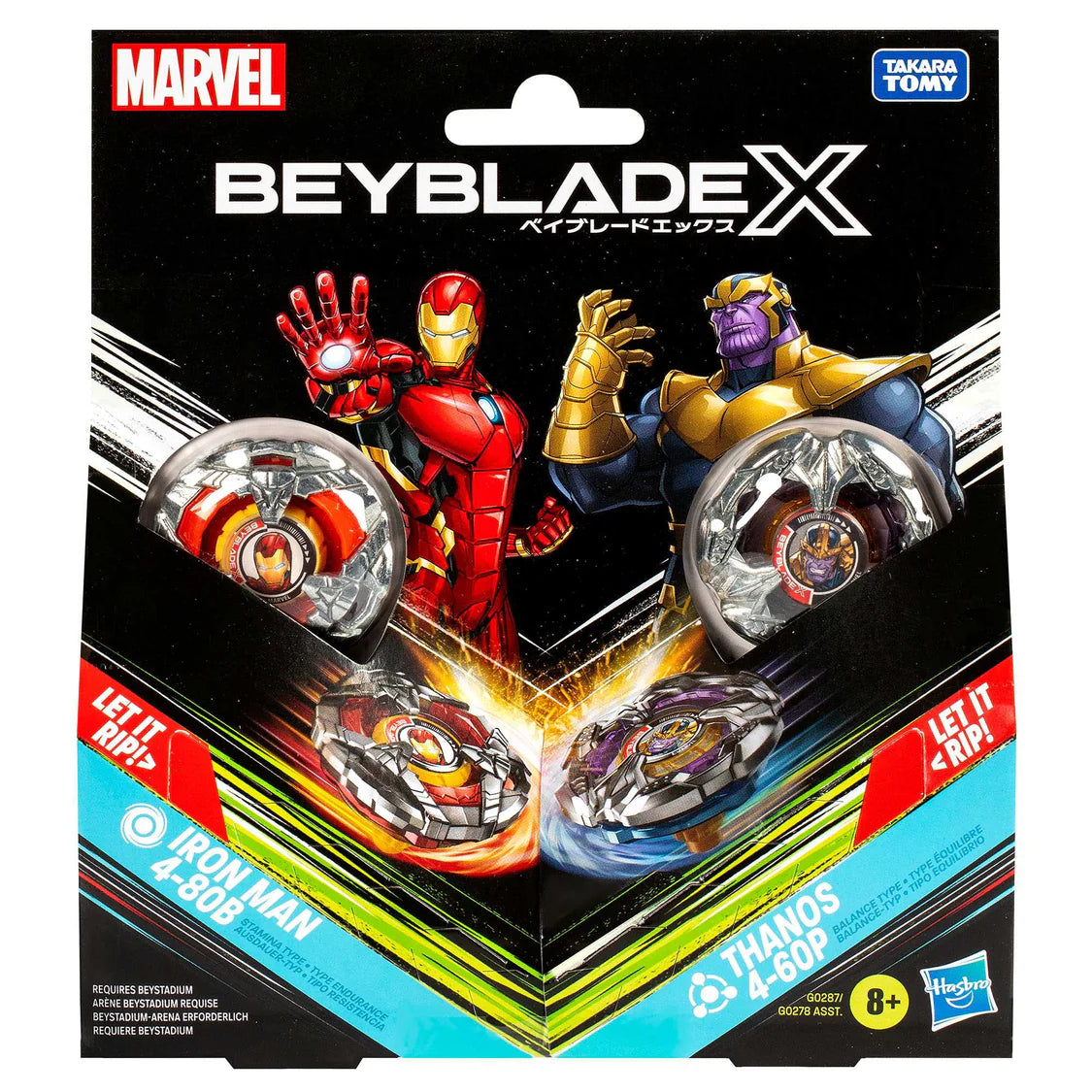 Beyblade X - Thanos Iron Man