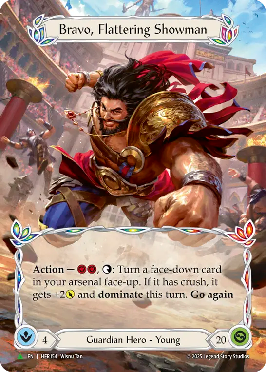 Bravo, Flattering Showman