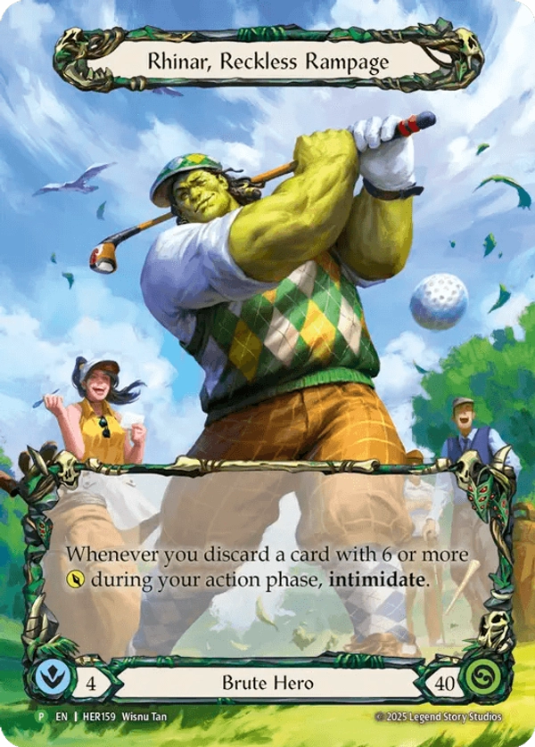 Rhinar, saccage téméraire