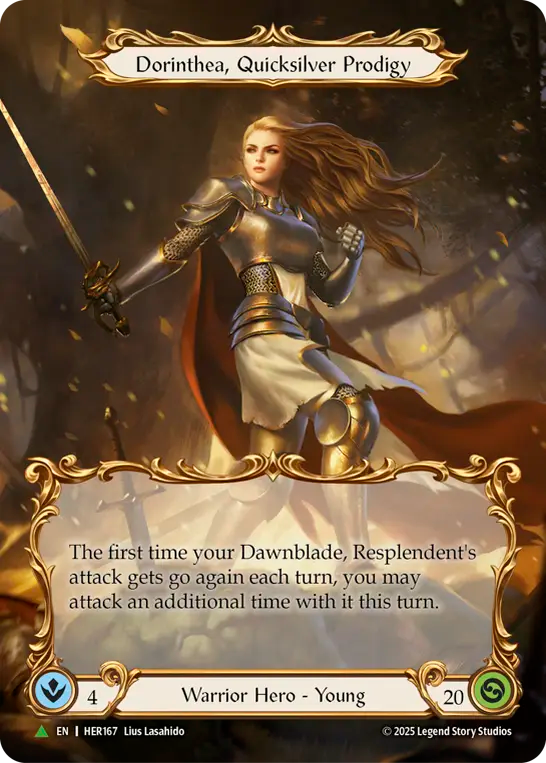 Dorinthea, Quicksilver Prodigy