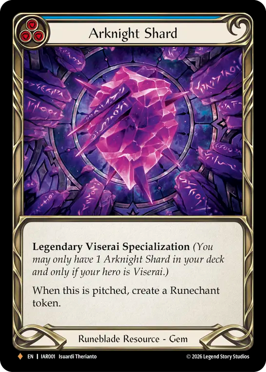 Arknight Shard (Blue)