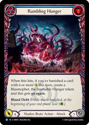 Rumbling Hunger (Blue)
