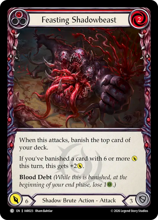 Feasting Shadowbeast (Red)