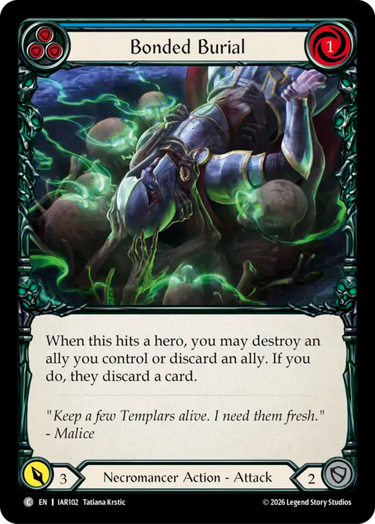 Bonded Burial (Blue)