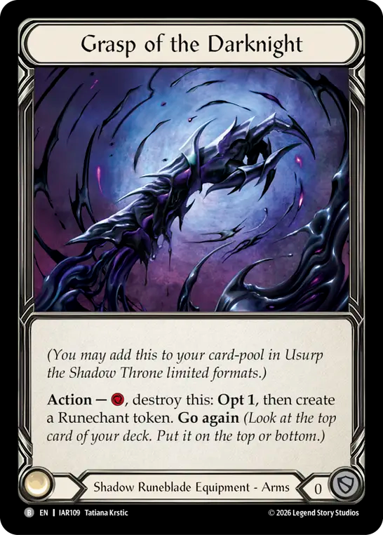 Grasp of the Darknight
