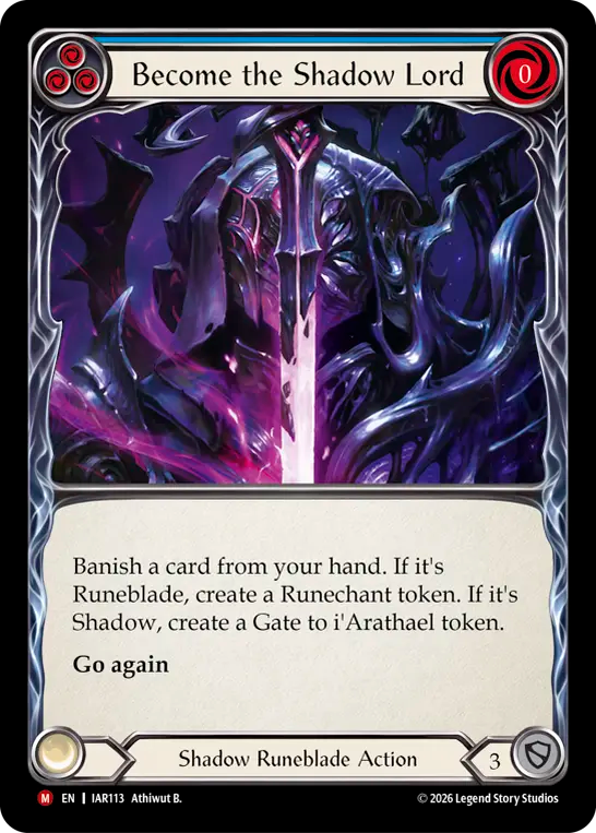 Become the Shadow Lord