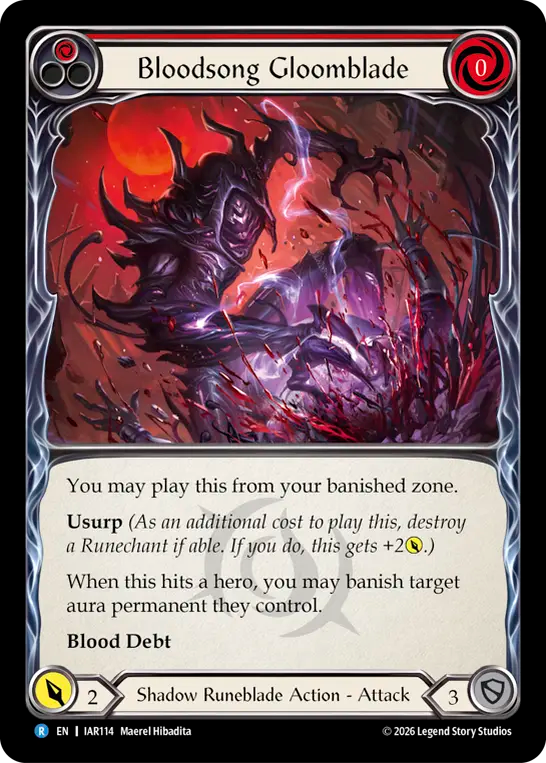 Bloodsong Gloomblade