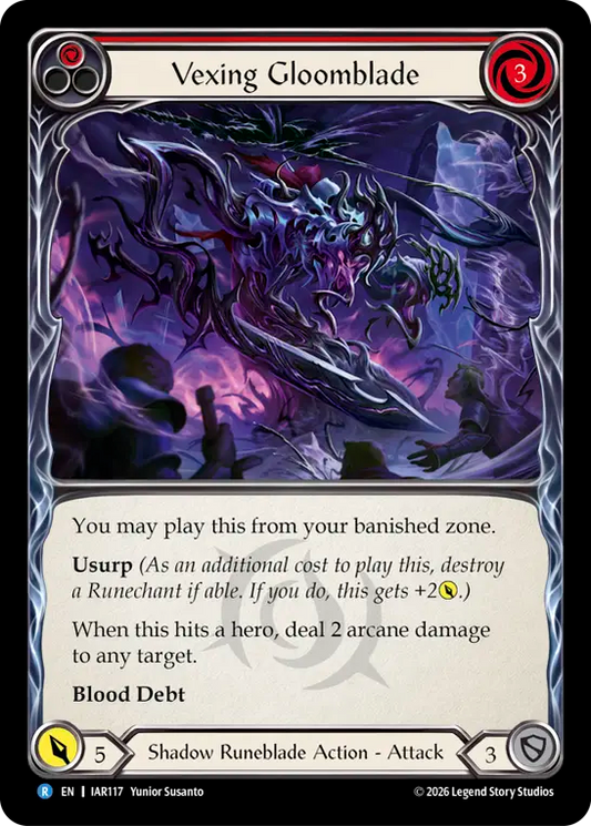 Vexing Gloomblade (Red)