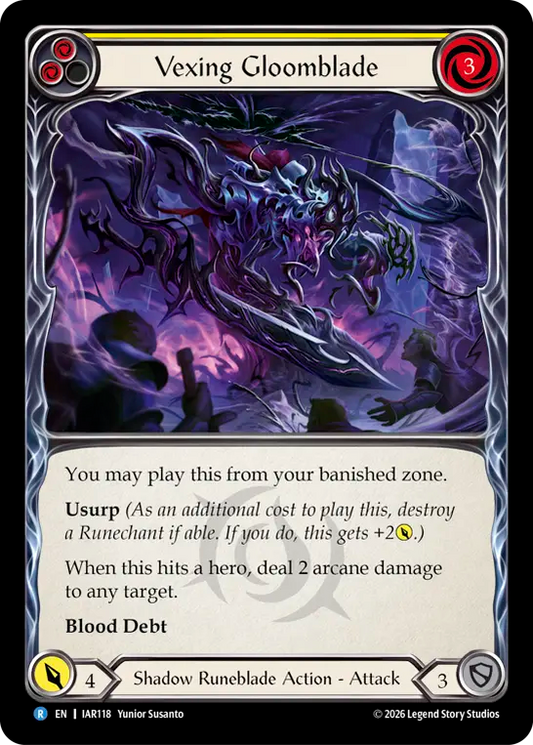 Vexing Gloomblade (Yellow)