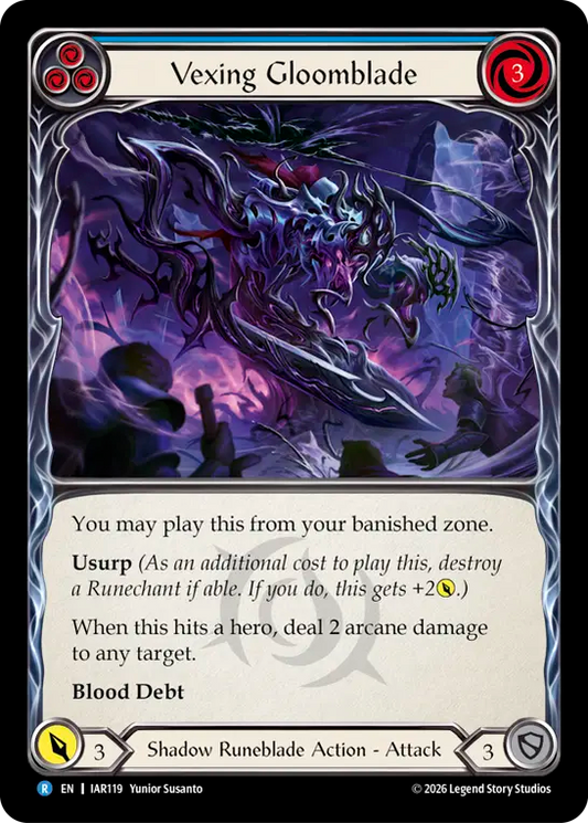 Vexing Gloomblade (Blue)