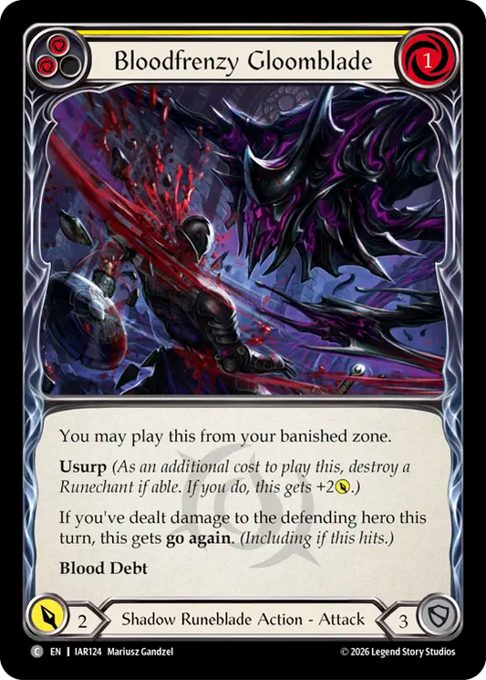 Bloodfrenzy Gloomblade (Yellow)